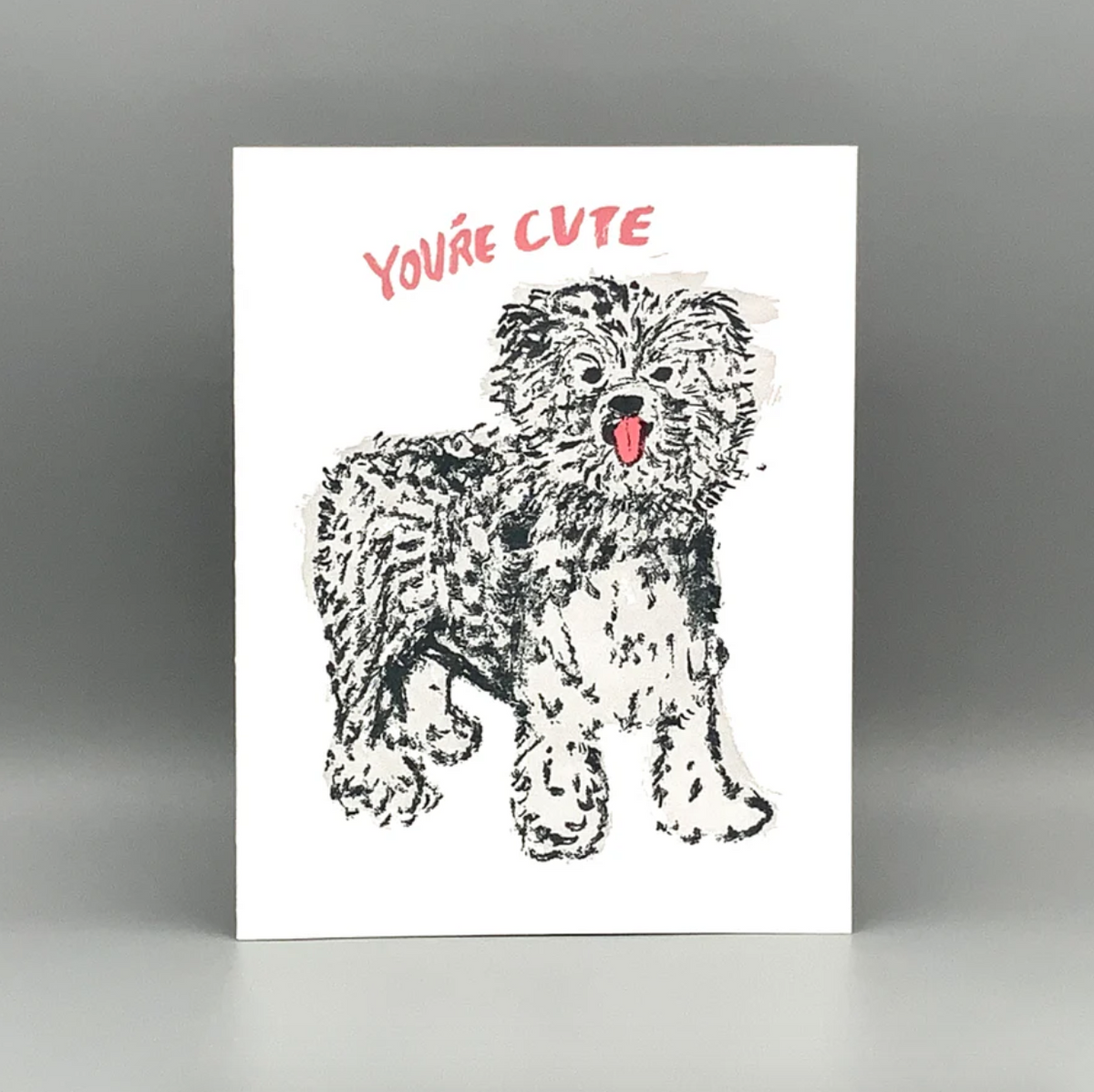 Card - You're Cute (Westland Press) Dog