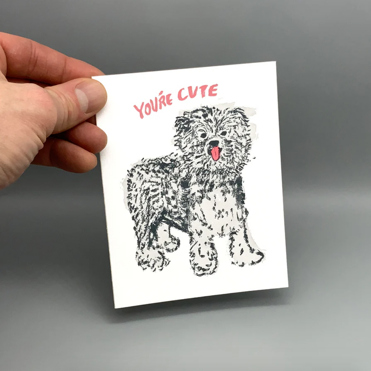 Card - You're Cute (Westland Press) Dog
