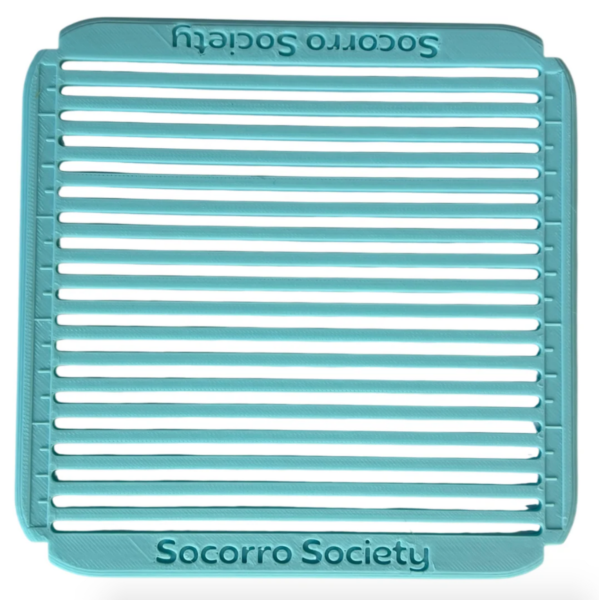Craft Supply - Sashiko Grid Stencil - Light Blue (Socorro Society)
