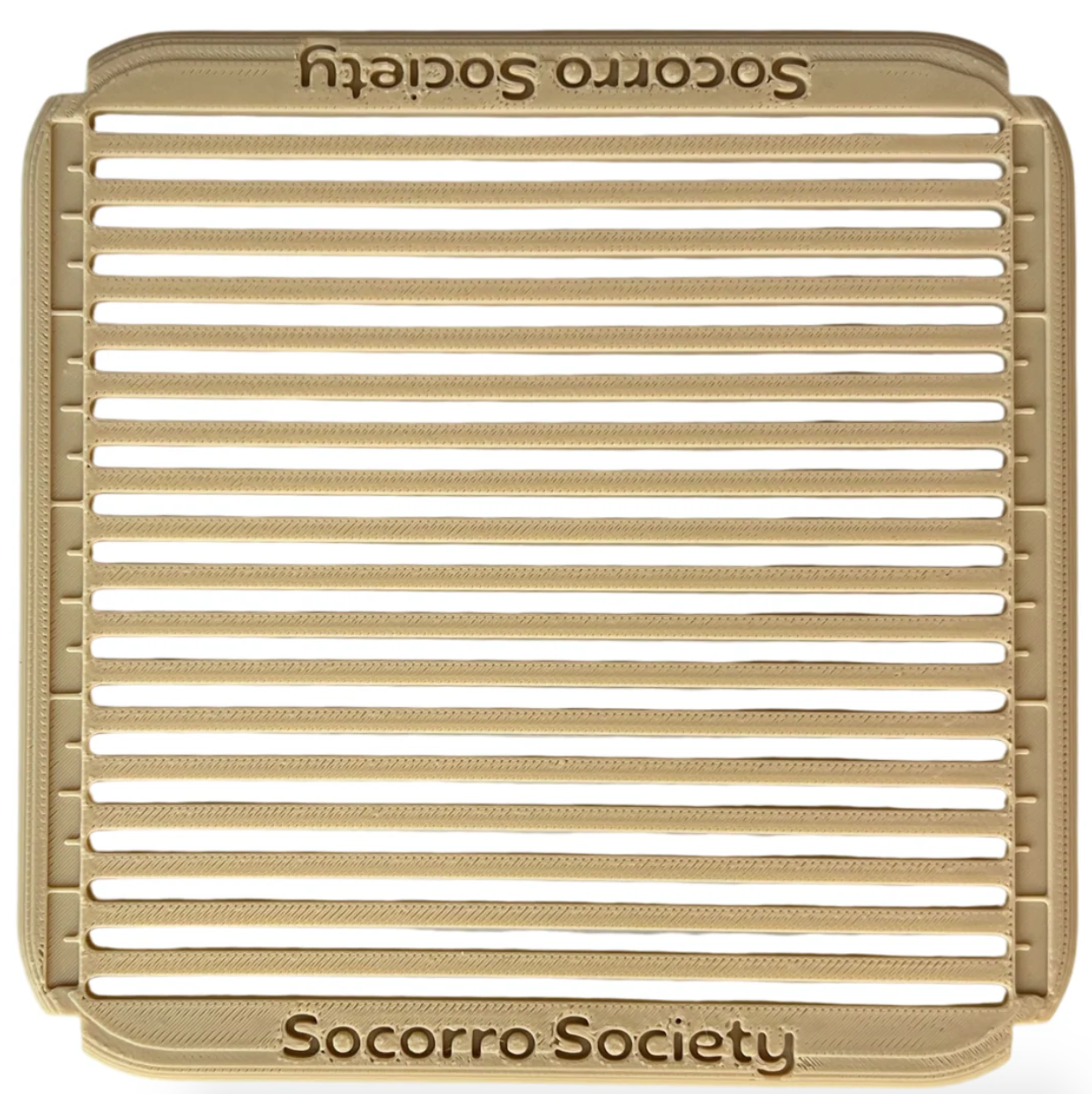 Craft Supply - Sashiko Grid Stencil - Tan (Socorro Society)