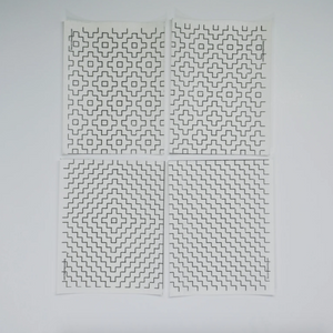 Craft Supply - Sashiko Inspired Mending Stick and Stitch Starter Pack (Socorro Society)