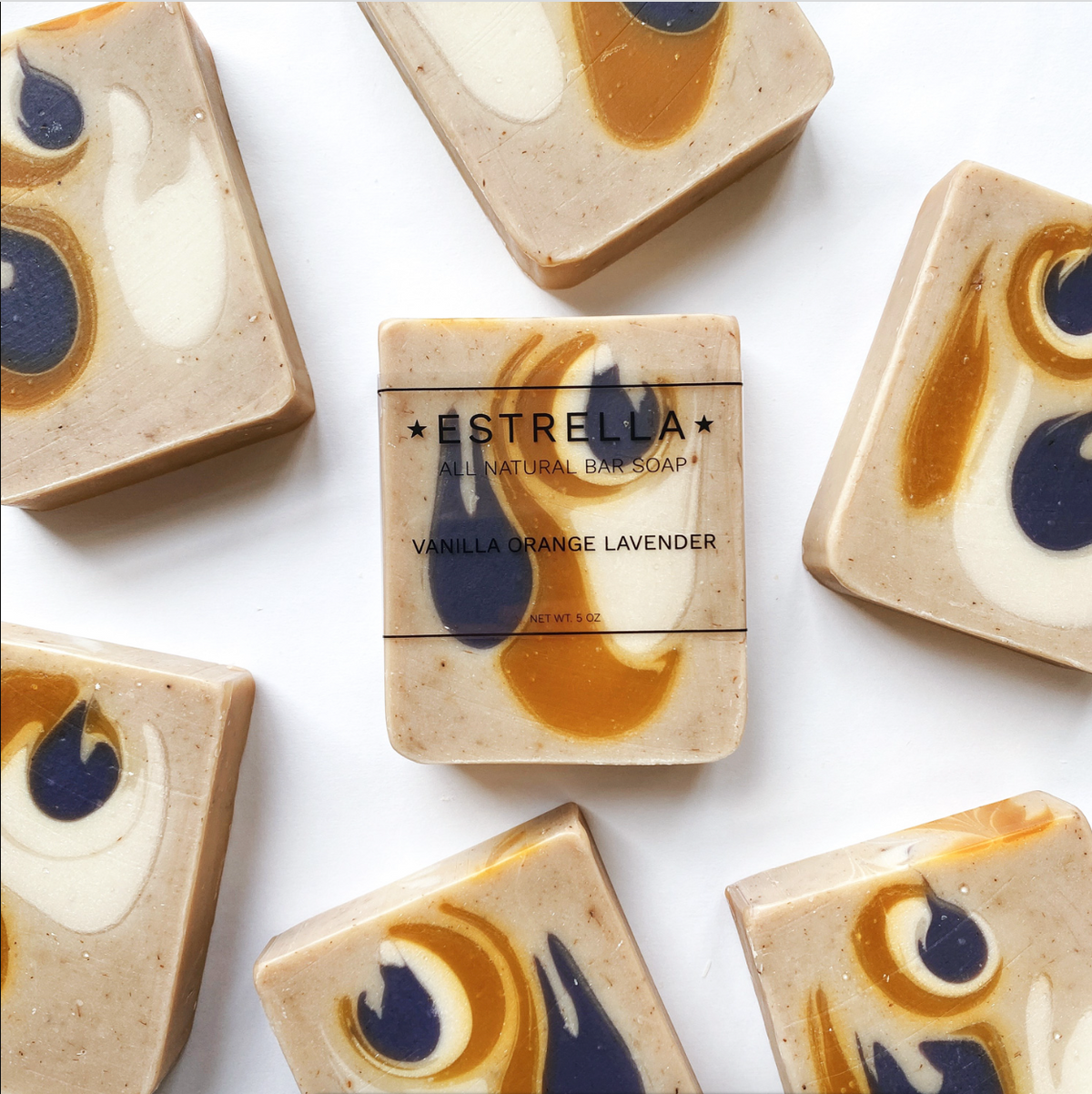 Soap - Vanilla Orange Lavender (Estrella)