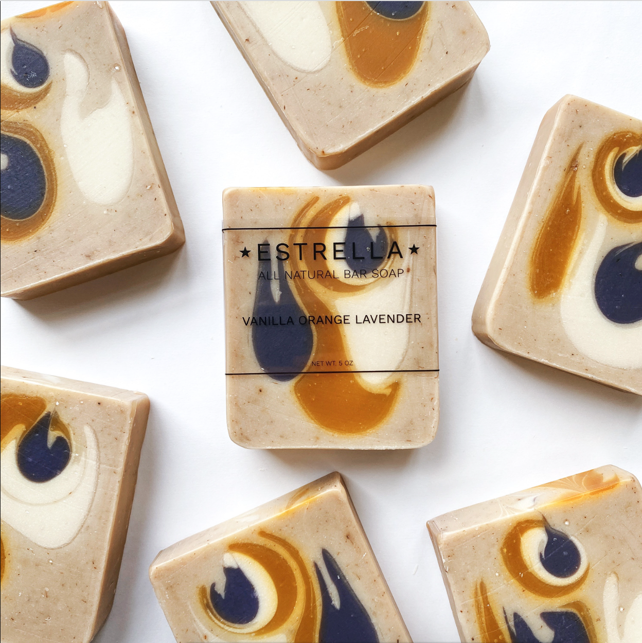 Soap - Vanilla Orange Lavender (Estrella)