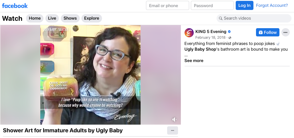 King5 Evening video (link to Facebook Watch)