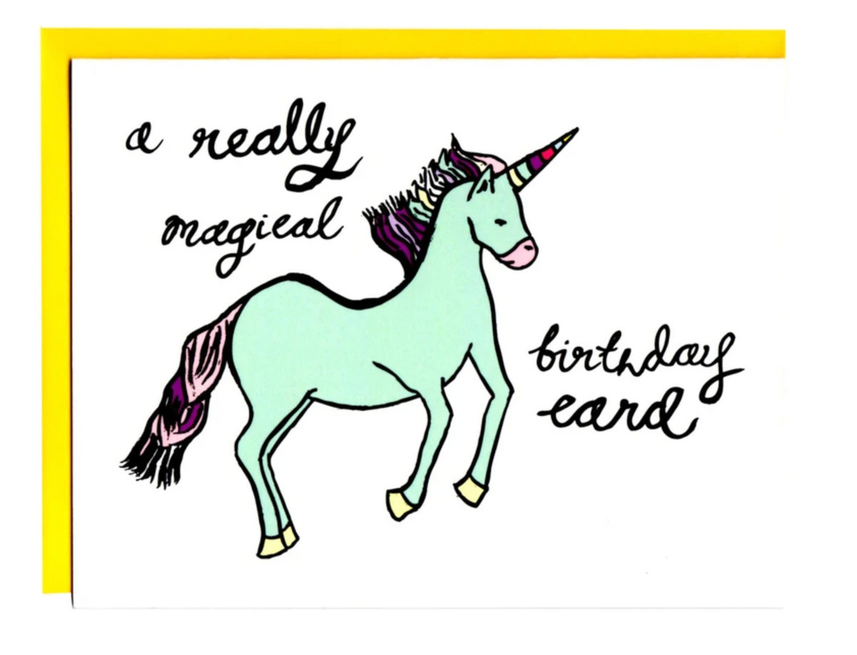 Card - A Really Magical Birthday Card (I Must Draw)