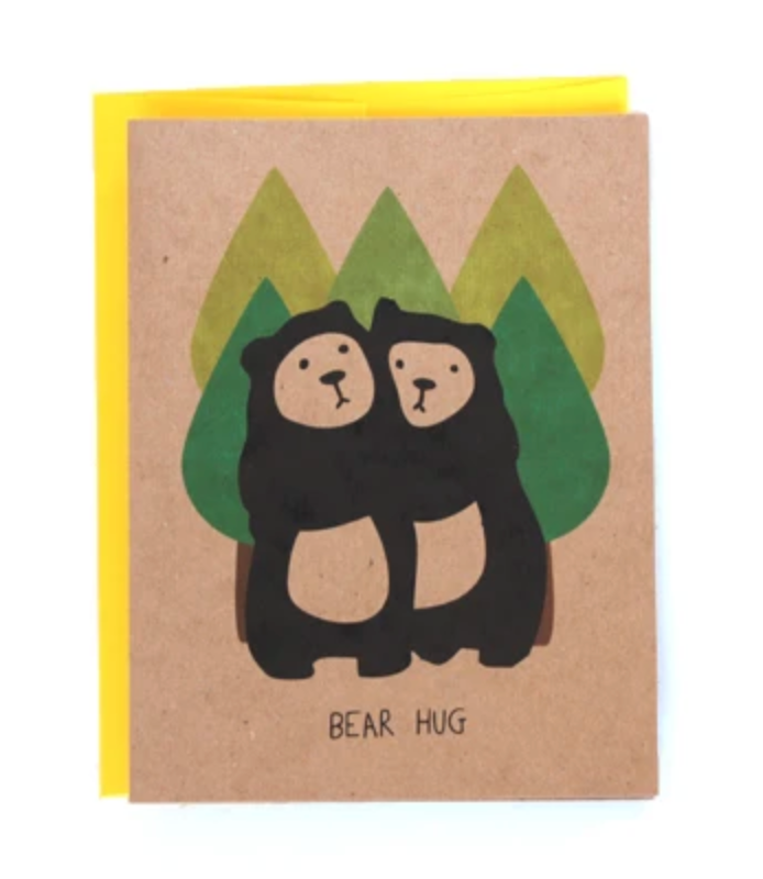 Card - Bear Hug (I Must Draw)