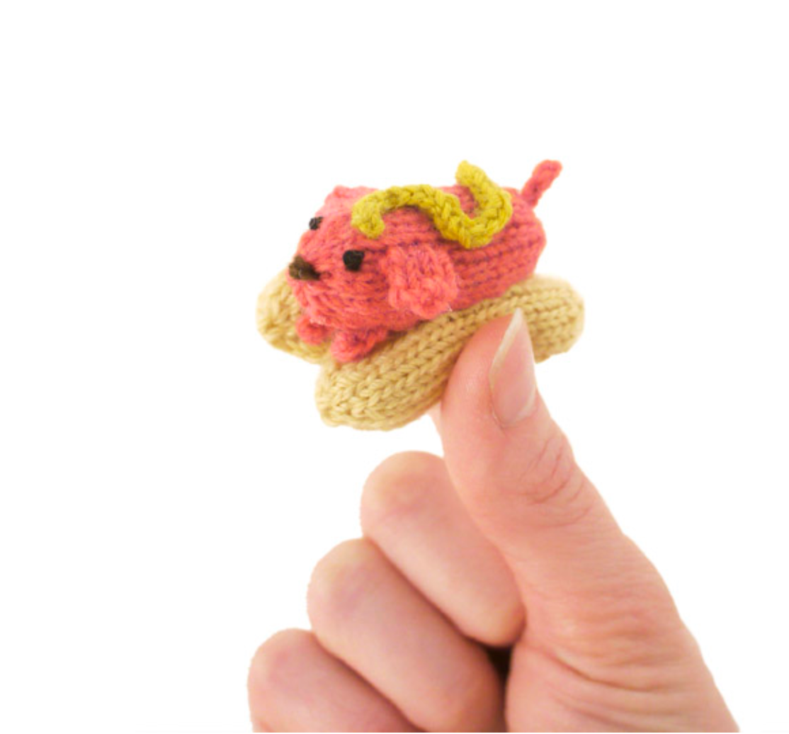 DIY - Knitting Kit - Hot Doggie
