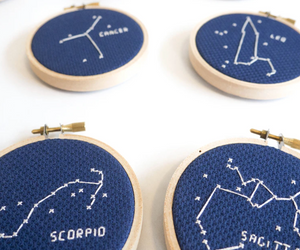 Cross Stitch Kit: Zodiac Gemini