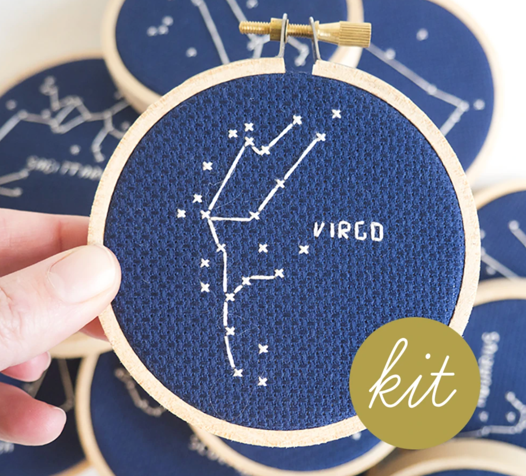 Cross Stitch Kit: Zodiac Virgo