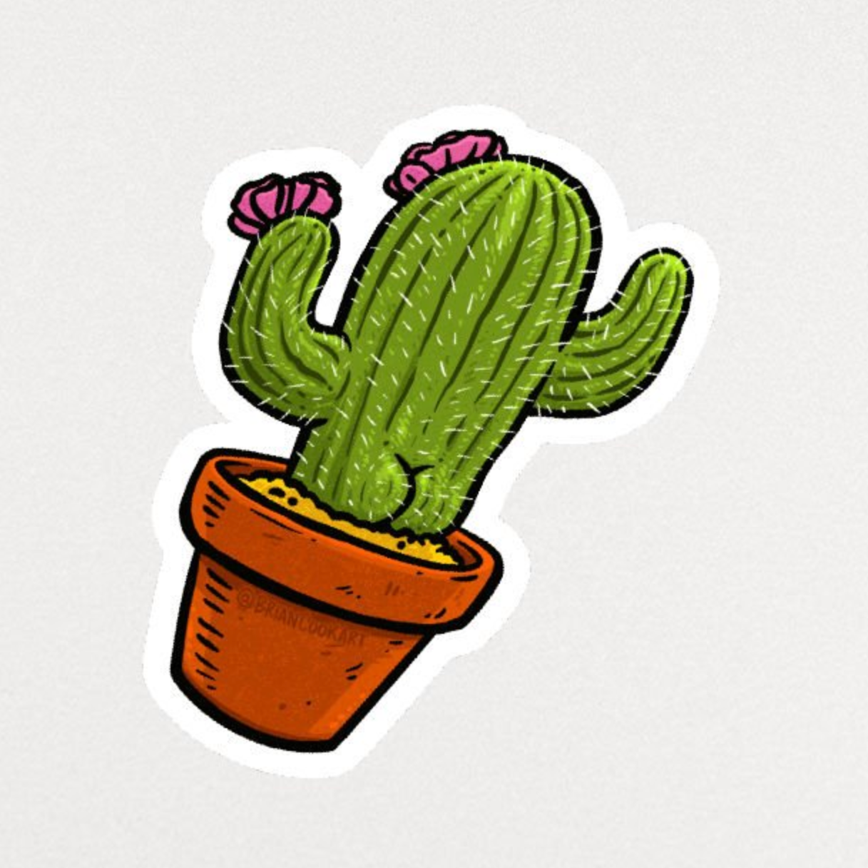 Sticker - Cactus Butt