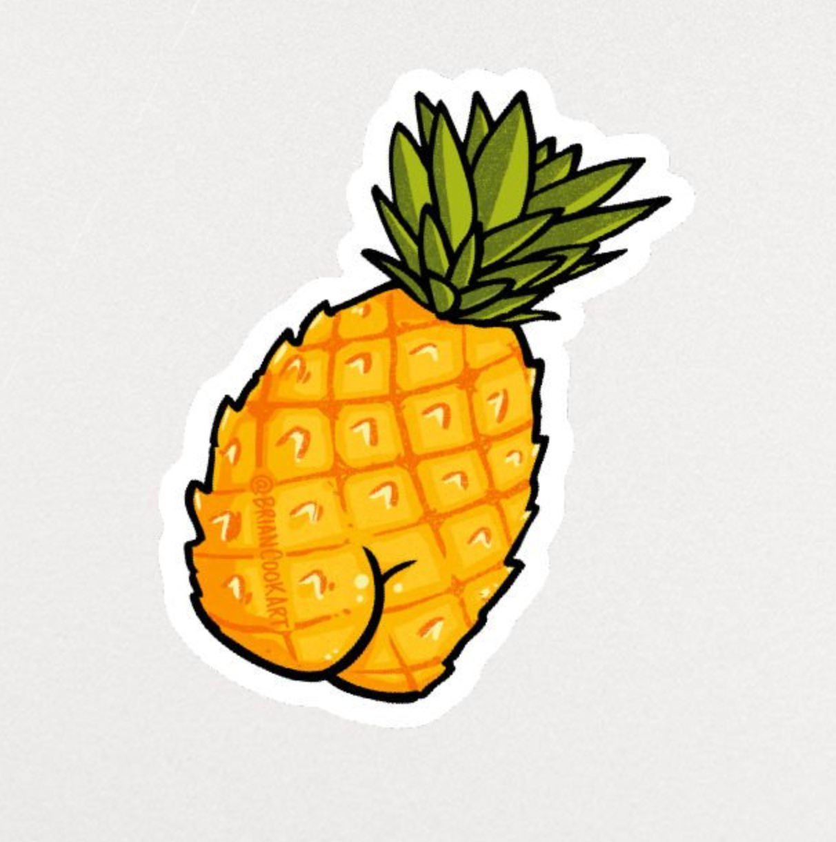 Sticker - Pineapple Butt