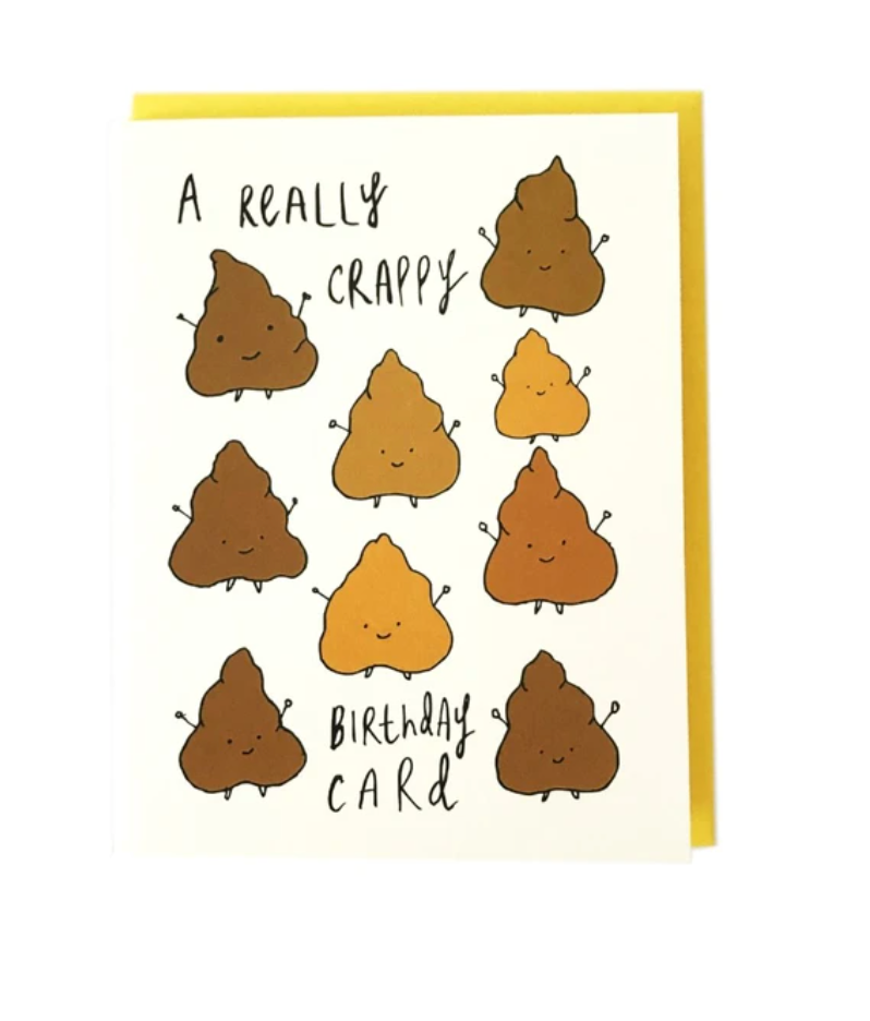 Card - A Really Crappy Birthday Card (I Must Draw)