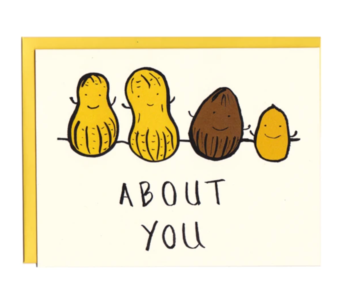 Card - I'm Nuts About You (I Must Draw)