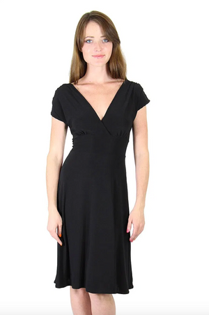 SALE Veronica Lake Dress - Black