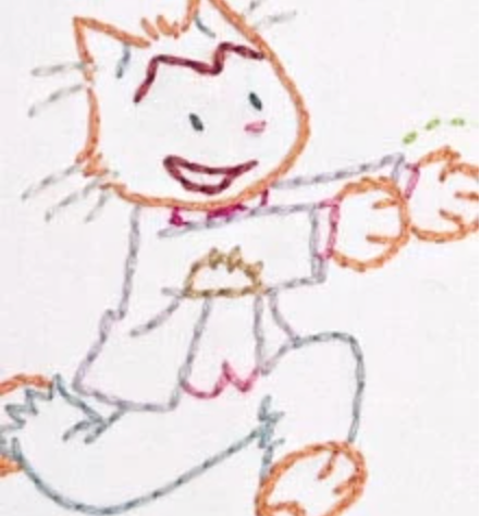 Craft Supply - Embroidery Pattern - Hobo-topia