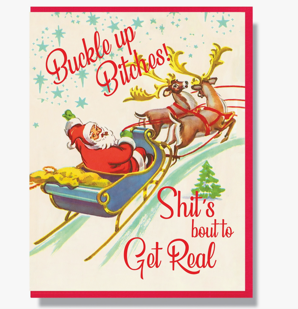 Boxed Cards - Buckle Up Bitches! Shit's Bout To Get Real