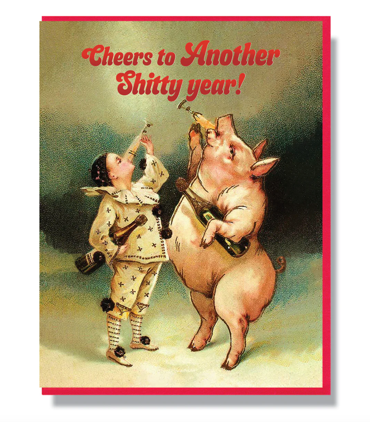 Boxed Cards - Cheers To Another Shitty Year!