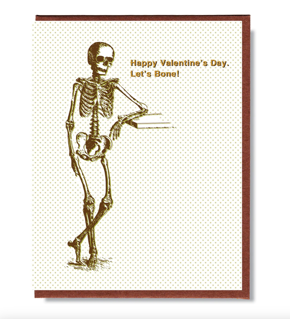 Card - Happy Valentine's Day - Let's Bone