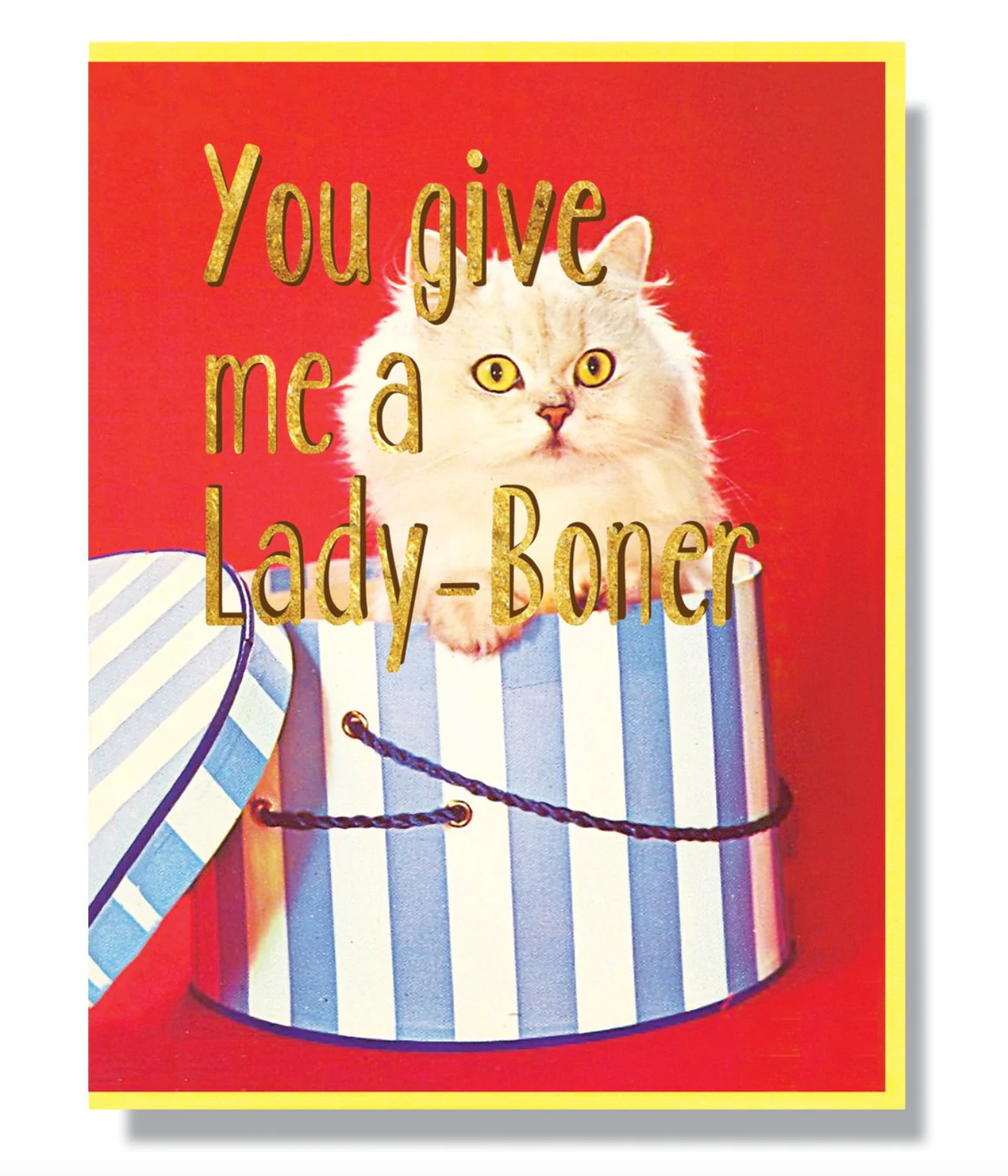 Card - You Give Me A Lady Boner