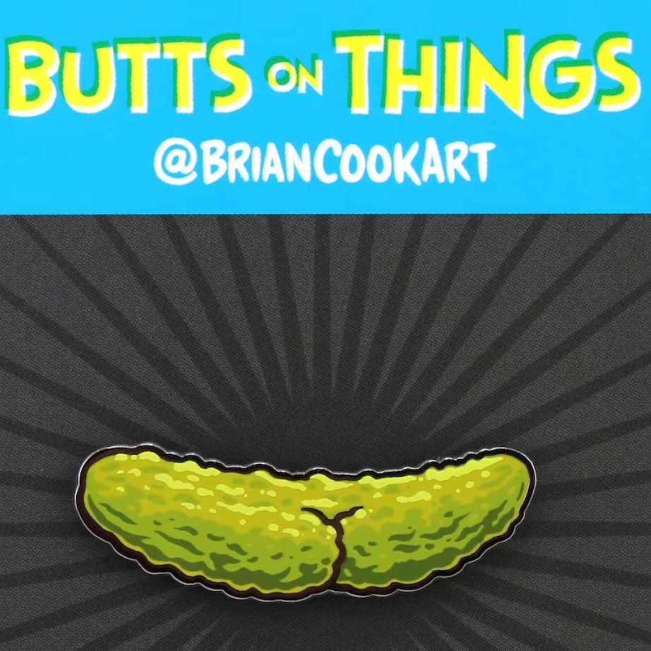Enamel Pin - Pickle Butt