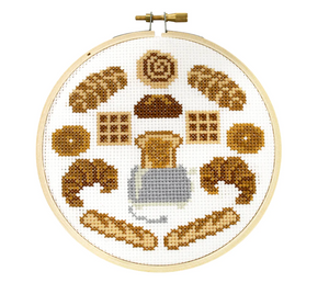 Cross Stitch Kit - Bread Head