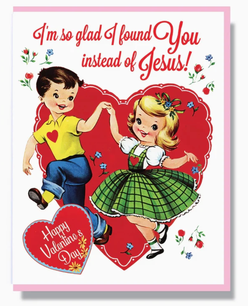Card - I'm So Glad I Found You Instead of Jesus