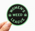 Sticker: Women's Weed League (Mint)