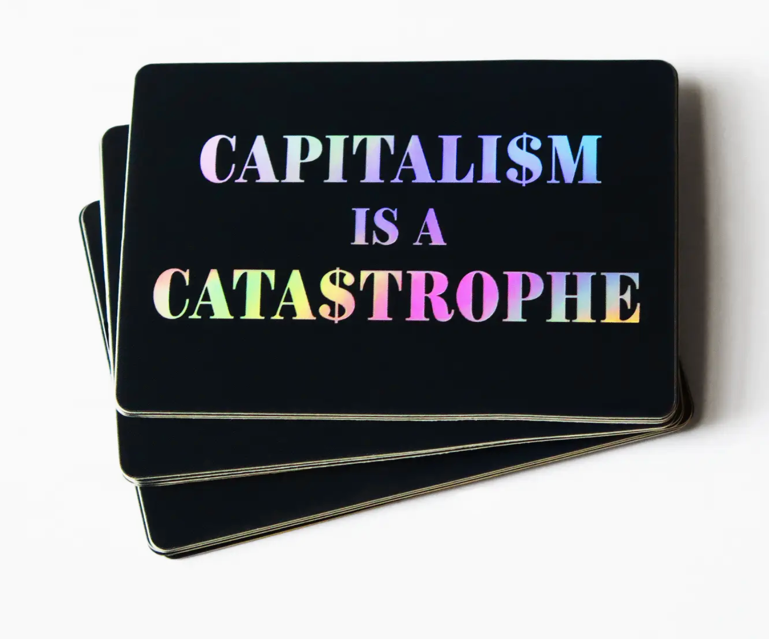 Sticker: Capitalism Is A Catastrophe