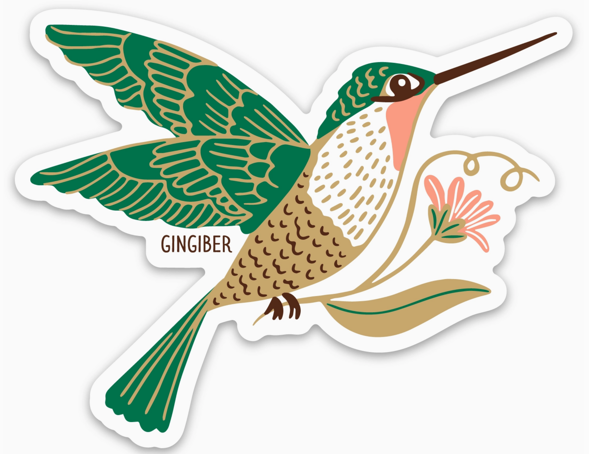 Sticker - Hummingbird