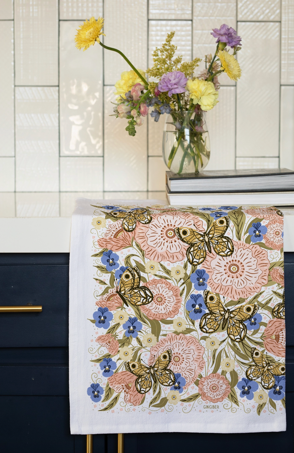 Kitchen Towel - Butterfly Blooms Limited Offer