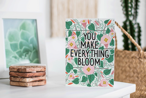 Card - Everything Blooms Thank You