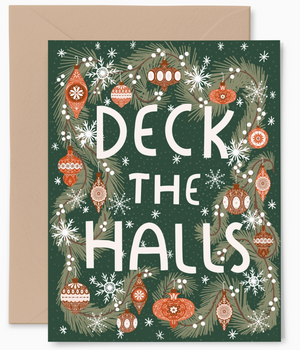 Card - Deck The Halls Holiday Card