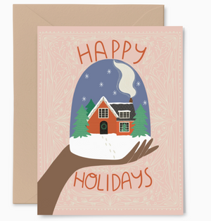 Card - Snow Globe Holiday Card