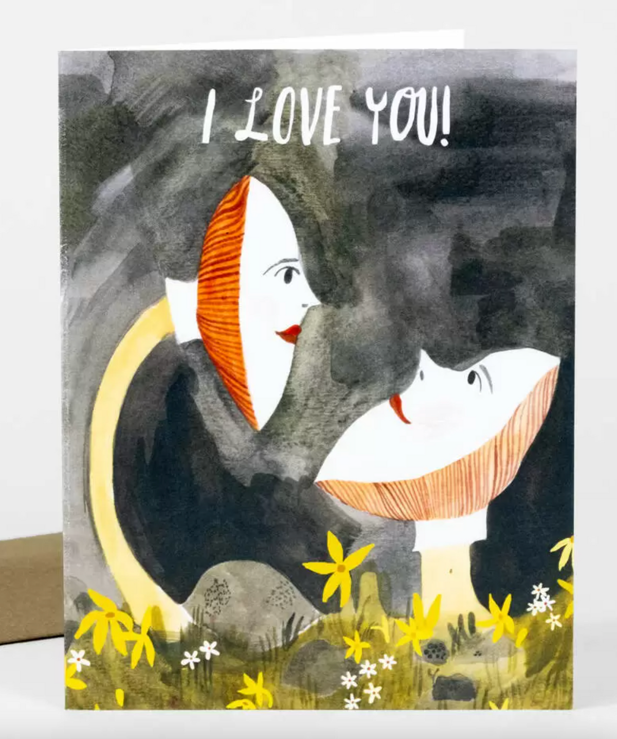 Card - I Love You Mushroom Friends (Buy Olympia / Esme Shapiro)