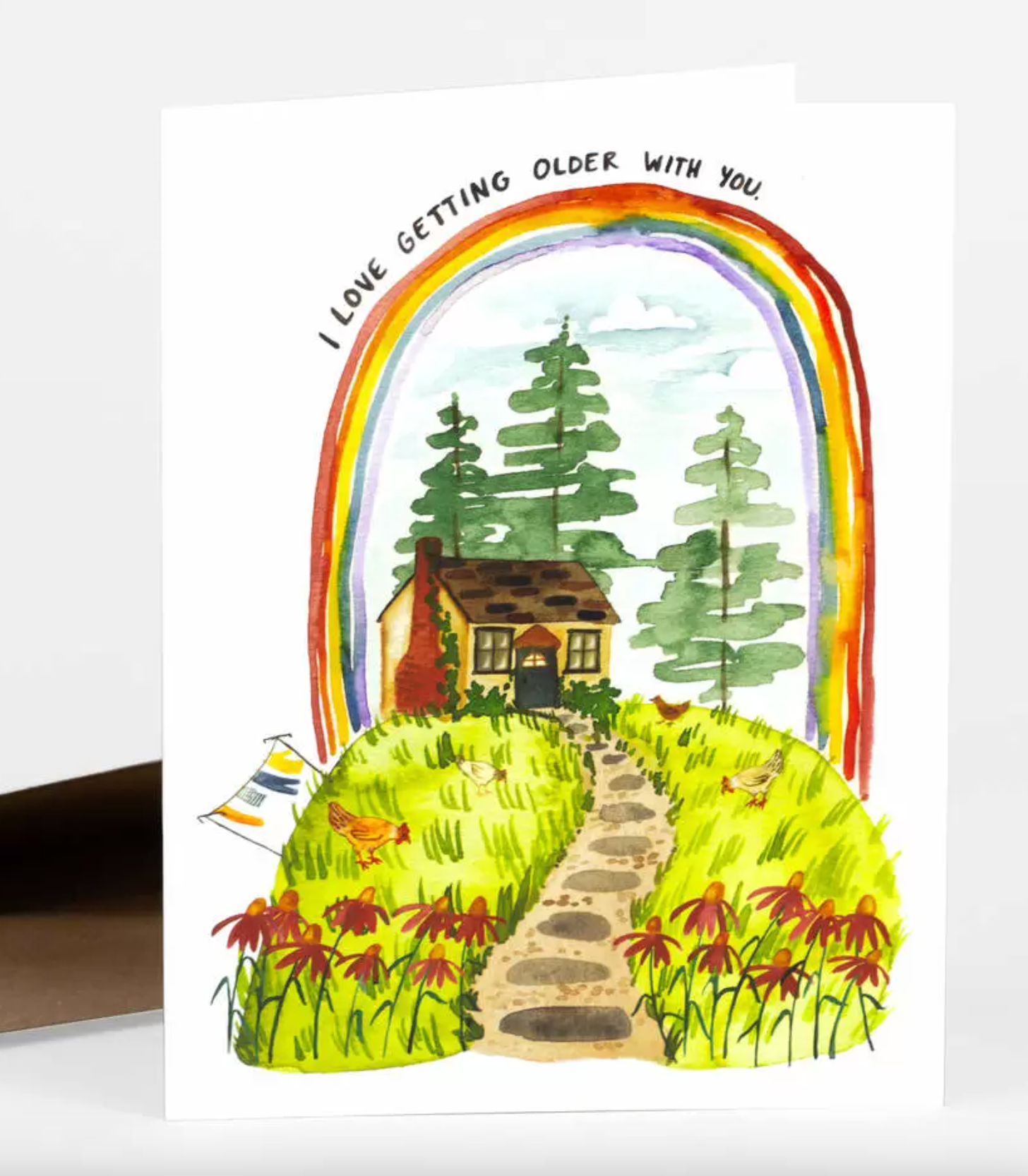 Card - I Love Getting Older With You (Buy Olympia / Little Truths Studio)