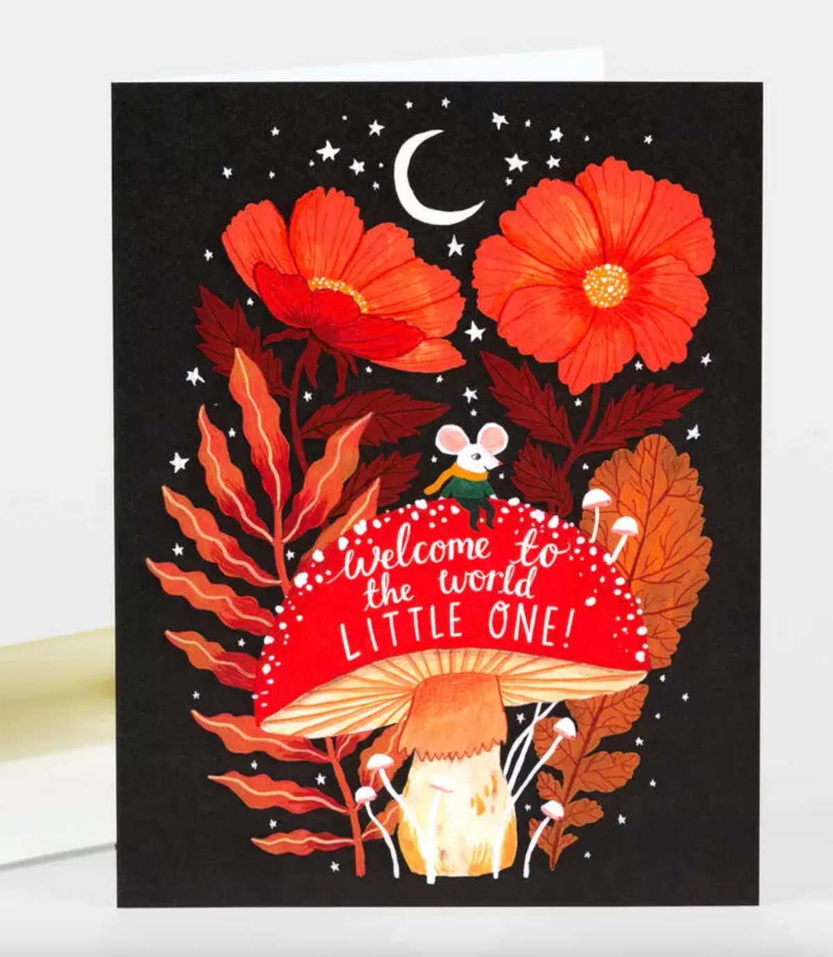 Card - Welcome to the World Little One (Buy Olympia / Papio Press) New Baby