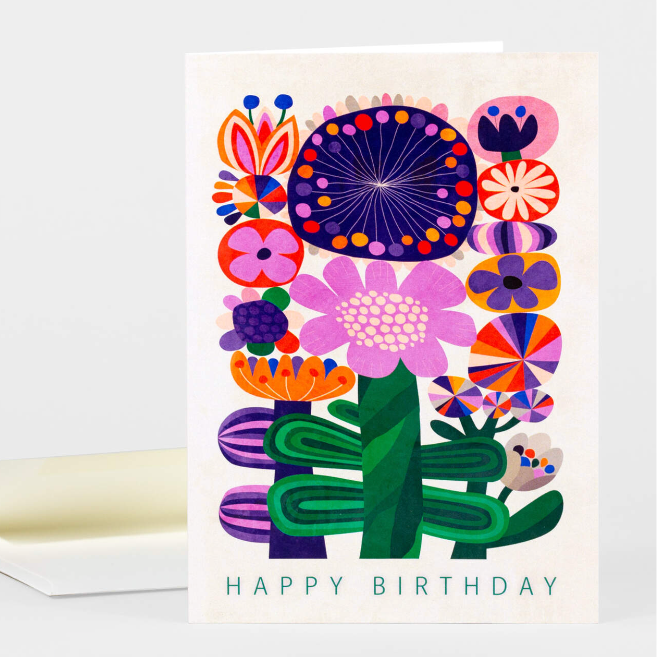 Card - Happy Birthday Garden