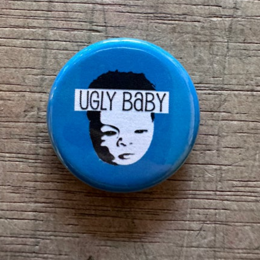 1" Button - Ugly Baby Logo (Three-Pack)