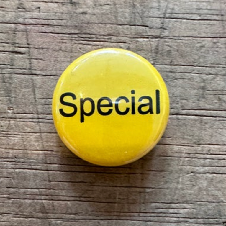 1" Button - Yellow- Special (Three-Pack)