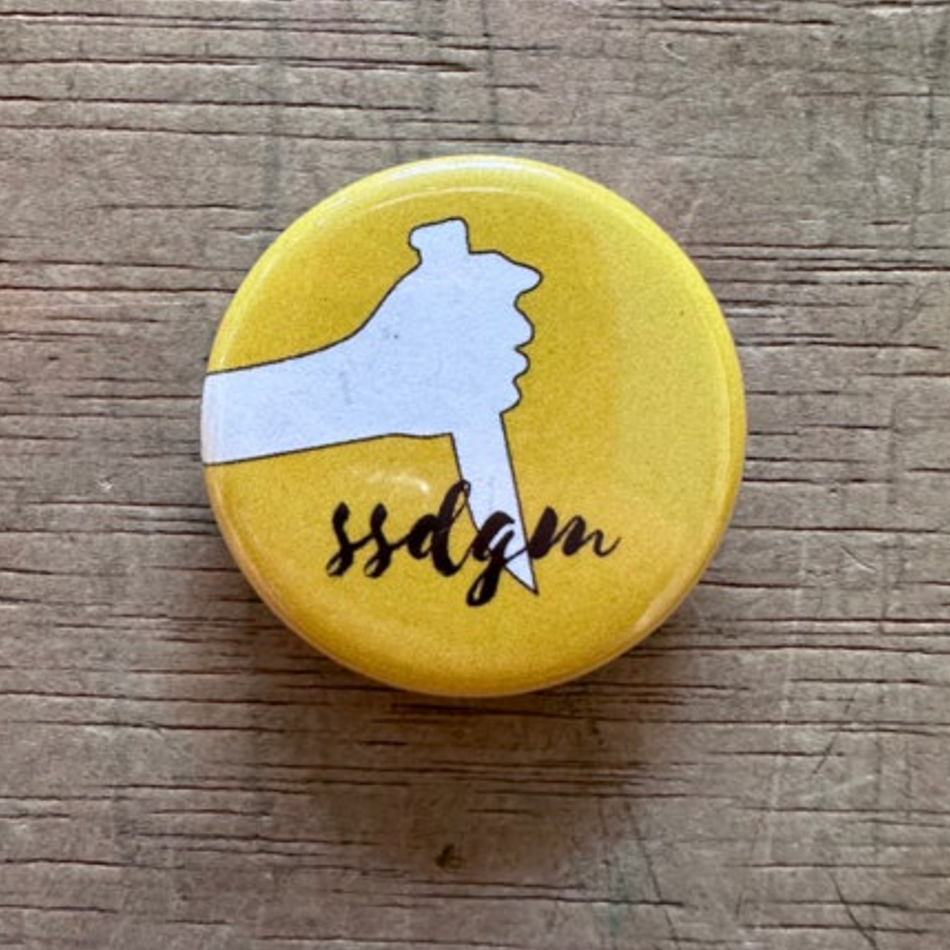 1.25" Button - SSDGM - Knife (Three Pack)