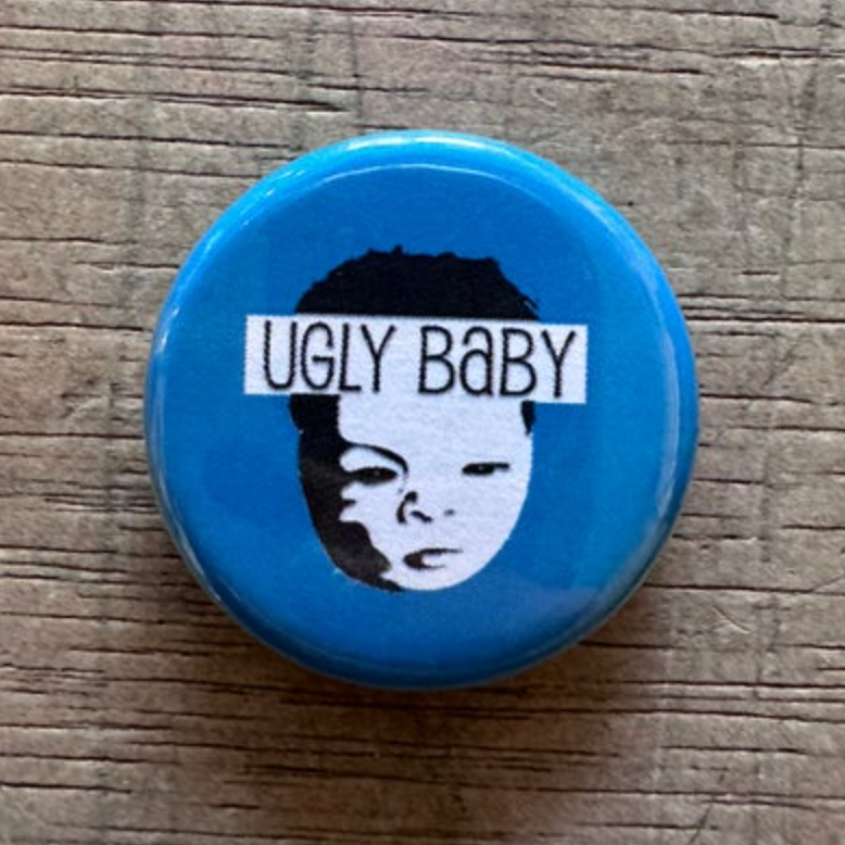 1.25" Button - Ugly Baby Logo (Three Pack)
