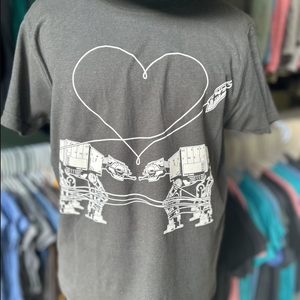 UB Youth Shirt - LAAFS - Charcoal (Ugly Baby) Love AT-AT First Sight