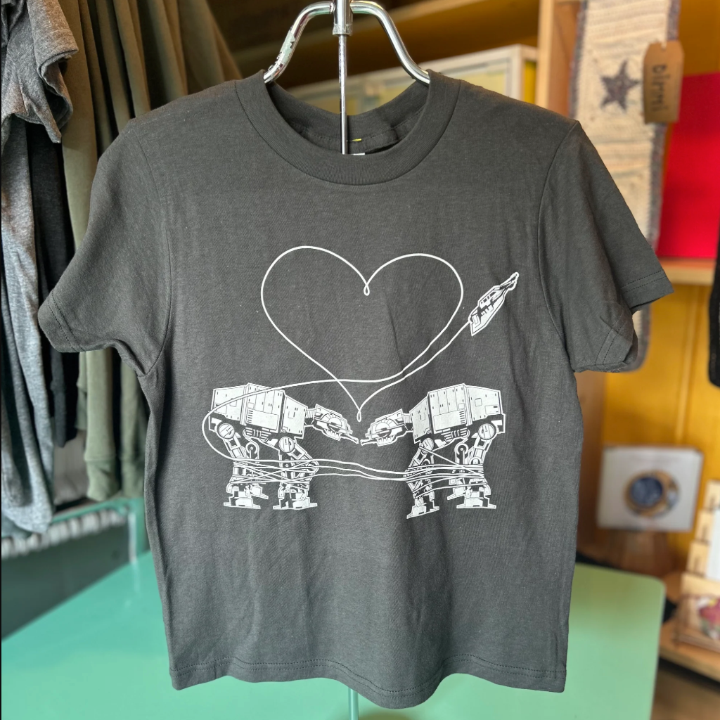 UB Youth Shirt - LAAFS - Charcoal (Ugly Baby) Love AT-AT First Sight