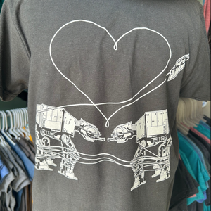 UB Youth Shirt - LAAFS - Charcoal (Ugly Baby) Love AT-AT First Sight