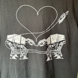 UB Youth Shirt - LAAFS - Charcoal (Ugly Baby) Love AT-AT First Sight