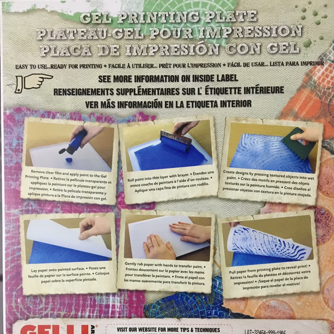 Craft Supply - Gel Plate 8" x 10" (Gelli Arts)