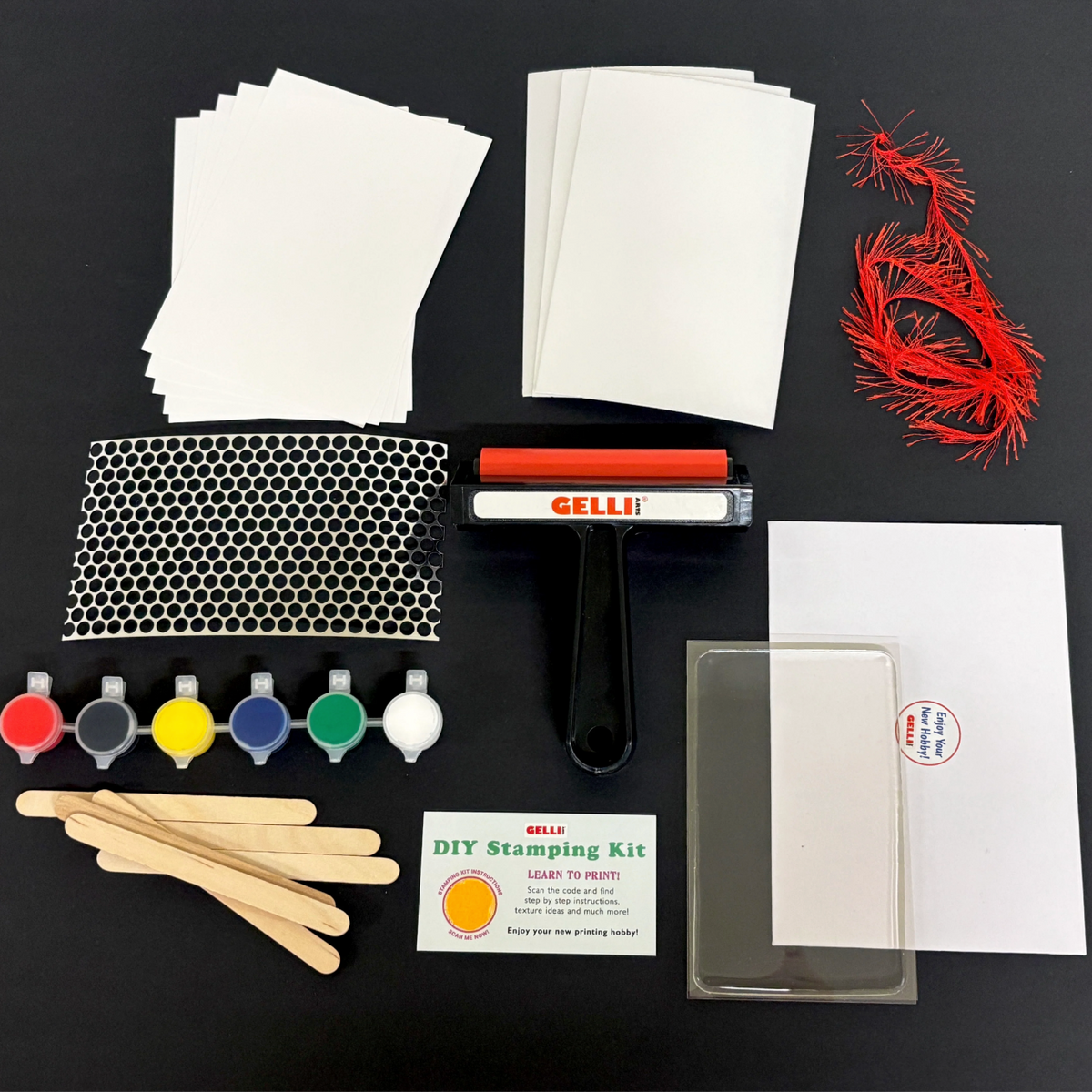 SALE DIY - Printing - DIY Stamping Kit (Gelli Arts) Printing