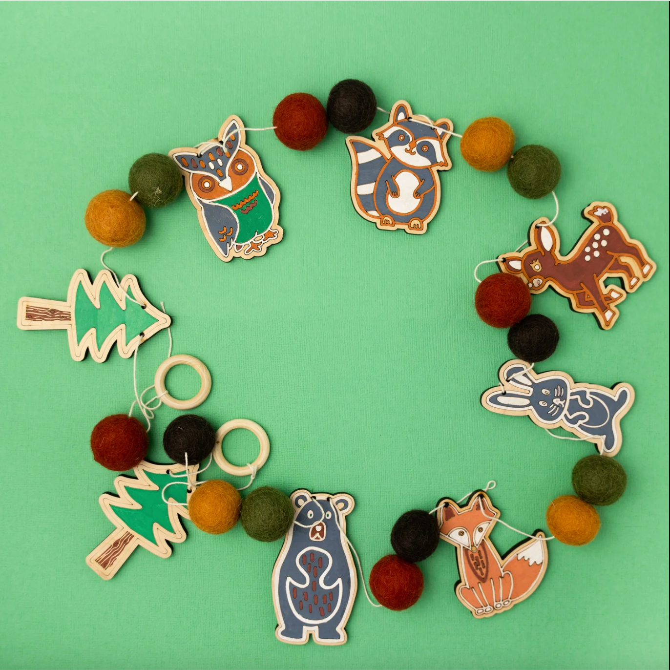 DIY - Garland - Woodlands (Woodsy Craft Co) Craft Kit