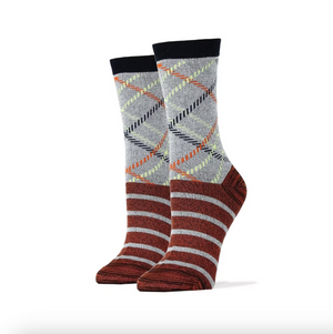 SALE Sock - Small Bamboo Crew: Wall St (Sock It Up)