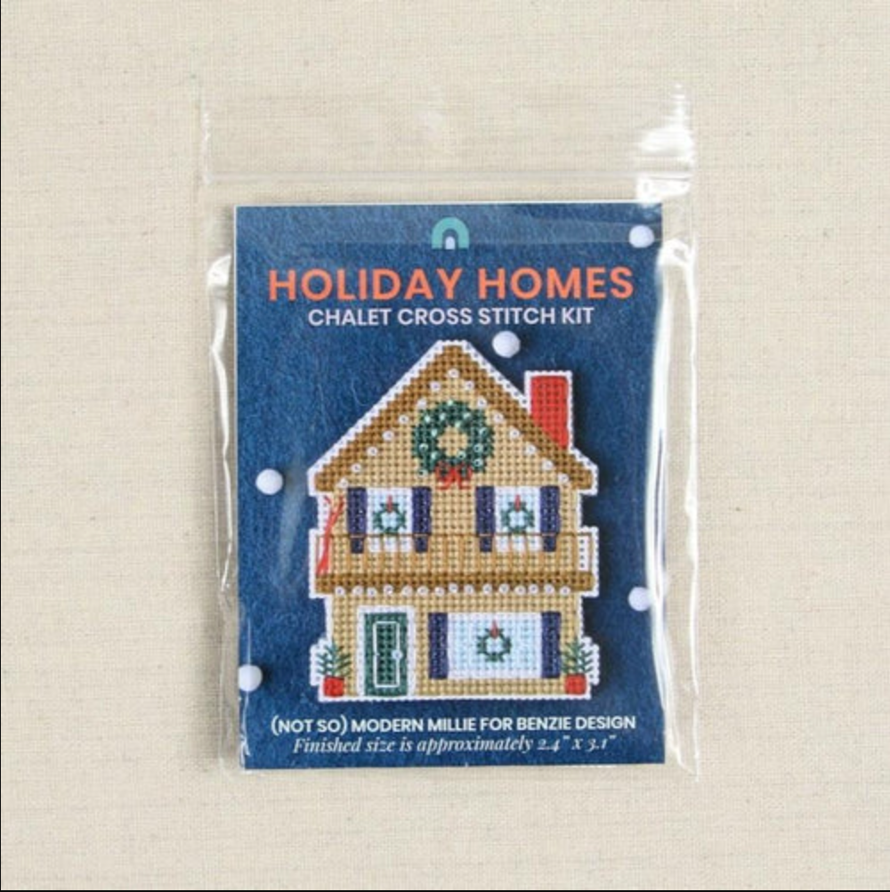 DIY - Cross Stitch - Holiday Homes - Chalet (Benzie Design)